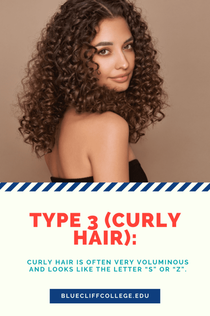 curly hair types